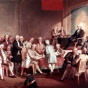 Signing of the Constitution by Thomas P. Rossiter. 