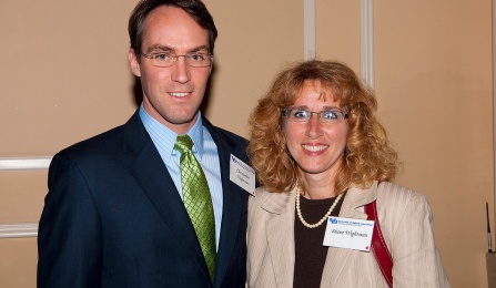 Diane Wightman and Christopher A. Wightman ’99. 
