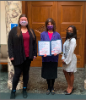 November, 2020 - Clinic receives an award from the Erie County Legislature recognizing the work of the FVWRC on behalf of domestic violence victims in Erie County.