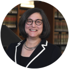 Professional headshot of Beth Adelman, Vice Dean for Legal Information Services. 