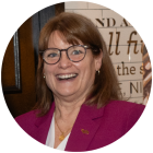 Professional headshot of Karen Kaczmarski, Vice Dean and Senior Director of Advancement. 