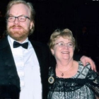 Hon. Marilyn Loucks O’Connor ’78 with her late son, actor Philip Seymour Hoffman.