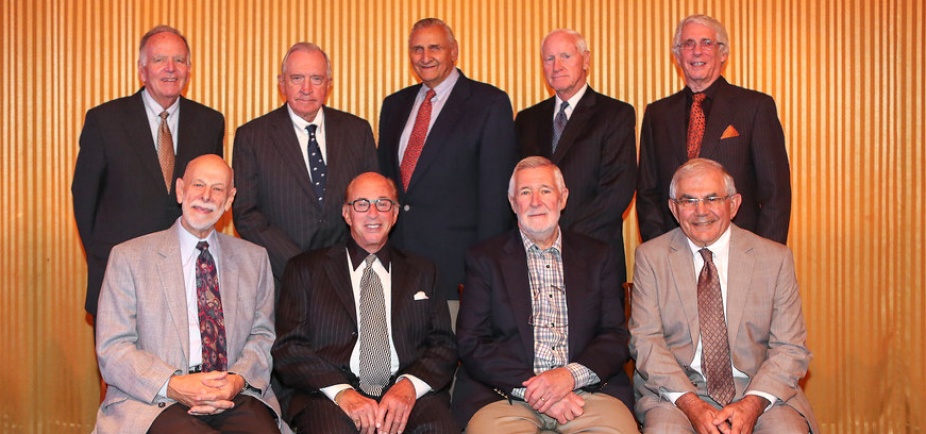 group of alumni attending a reunion. 