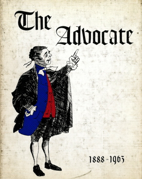 cover of The Advocate. 