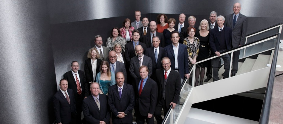 group of alumni attending a reunion. 