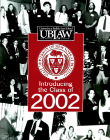 cover of 2002 Student Directory. 