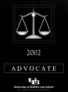 Cover of the 2002 Advocate publication. 