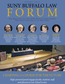 cover of the 2012 Spring Forum Magazine. 
