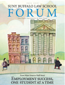 cover of the 2014 Fall Forum Magazine. 