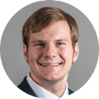 young man smiling. 