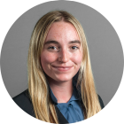 young woman, smiling. 