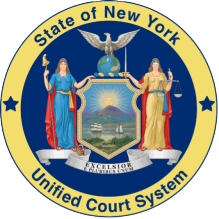 Seak for the State of New York Unified Court System. 