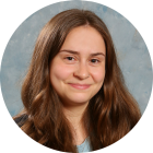 young woman smiling. 