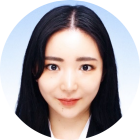 young woman smiling. 