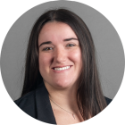 young woman smiling. 