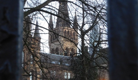 Zoom image: University of Glasgow, Scotland. 