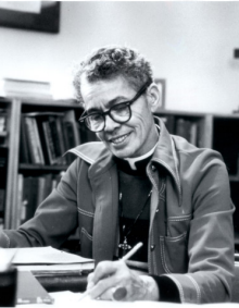 Portrait of Pauli Murray. 