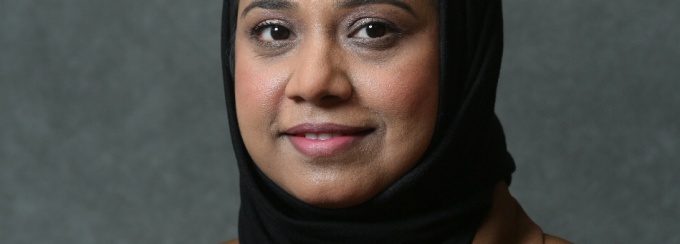 Professional portrait of Rojina Akhi. 