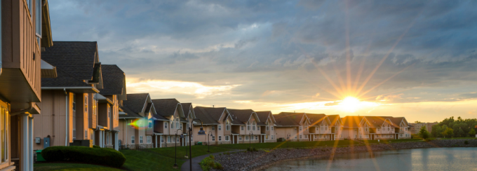 South Lake Village on UB's North Campus. 