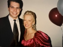 Photo of Melissa (Hancock) Nickson ’97 and Christopher Nickson ’98. 