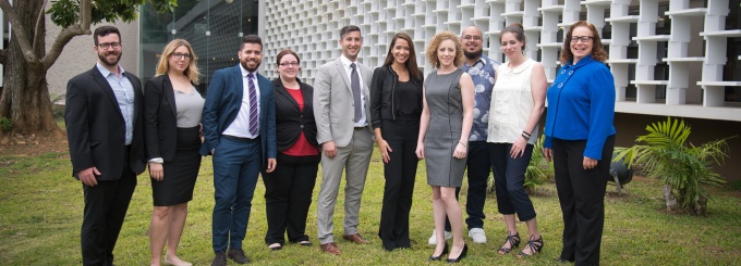 photo of group of students in Puerto Rico. 