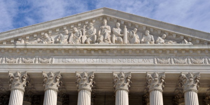 image of exterior of Supreme Court Building. 