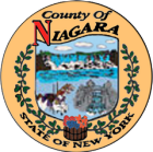 Niagara County logo. 