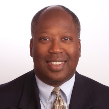 man smiling. 