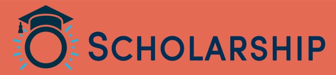 Text that says Scholarship. 