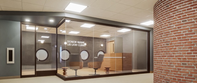 Illustrated rendering of future Clinic room. 