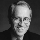 black and white photo of judge friedman. 