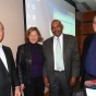 Bryant Garth, Joyce Sterling, Dean Makau Mutua and Professor Errol Meidinger. 