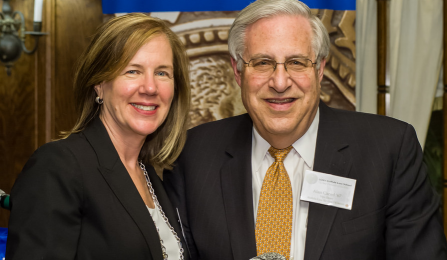 Mary Joanne Dowd ’80 and Alan Carrel '67.
