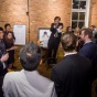 Bradley Loliger &lsquo;13 served as the auctioneer for the evening. 