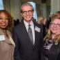 Bernadette Gargano (left) with Hon. Rose H. Sconiers '73, Hon. William M. Skretny. 