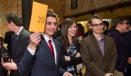 The main fundraiser for the Buffalo Public Interest Law Program is the group’s annual auction, which always draws a crowd eager to bid. 