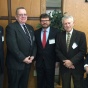 Gerald Benjamin, associate vice president for regional engagement and director of the Benjamin Center for Public Policy Initiatives at SUNY New Paltz; Michael Halberstam, associate professor at SUNY Buffalo Law School; Henrik Dullea, member of the board of trustees of the State University of New York; Peter J. Galie, professor emeritus and former chairman of the political science department at Canisius College in Buffalo; and Christopher Bopst, chief legal and financial officer at Sam-Son Logistics in Buffalo. 