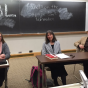 Lecturer Bernadette Gargano, Professor Martha McCluskey and Associate Professor Anthony O’Rourke. 