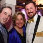 Ilene Fleischman with GOLD Group Immediate Past-President Michael J. Hecker &rsquo;09 and GOLD Group President Jeffrey P. Gleason &rsquo;08. 