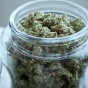 jars of cannabis. 