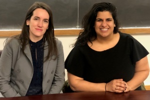 Lee Williams ‘16 and Aleece Burgio ’15. 
