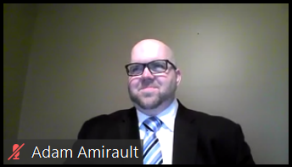 Adam Amirault ’21. 