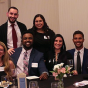 Students at the 2019 Buffalo Public Interest Law Program&rsquo;s Auction and Anniversary Celebration. 