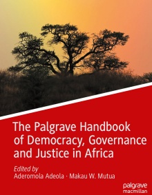 cover of the book The Palgrave Handbook of Democracy, Governance and Justice in Africa. 