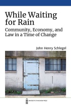 cover of book titled While Waiting for Rain. 