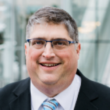 Man smiling. 