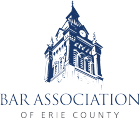Bar Association of Erie County logo. 