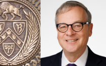 photo of UB's gold seal. 