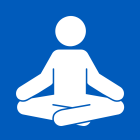 Yoga icon. 